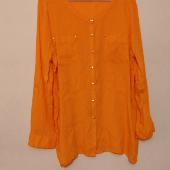 JM Collection Blouse - Picture 8 of 8